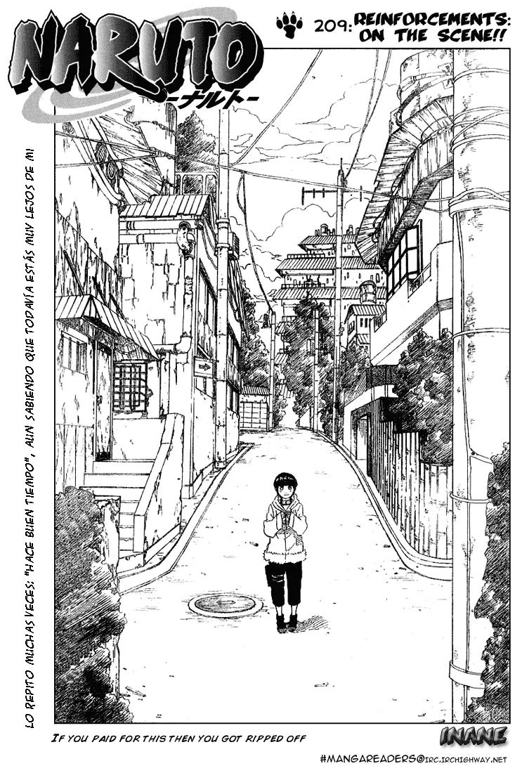 Naruto Capítulo 209 en Línea - página 1