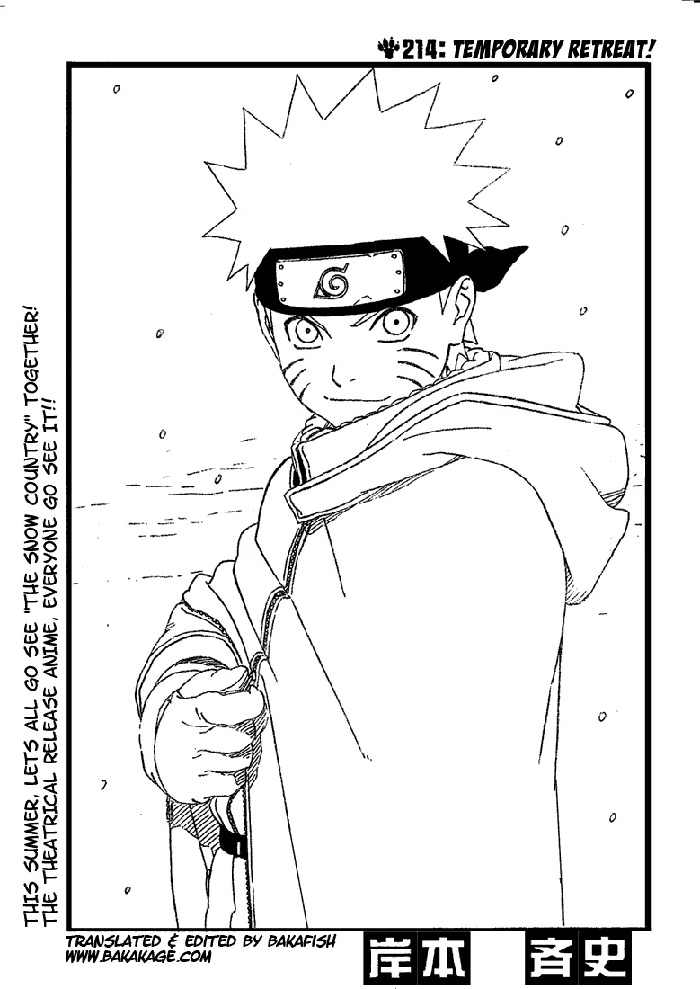 Naruto Capítulo 214 en Línea - página 1