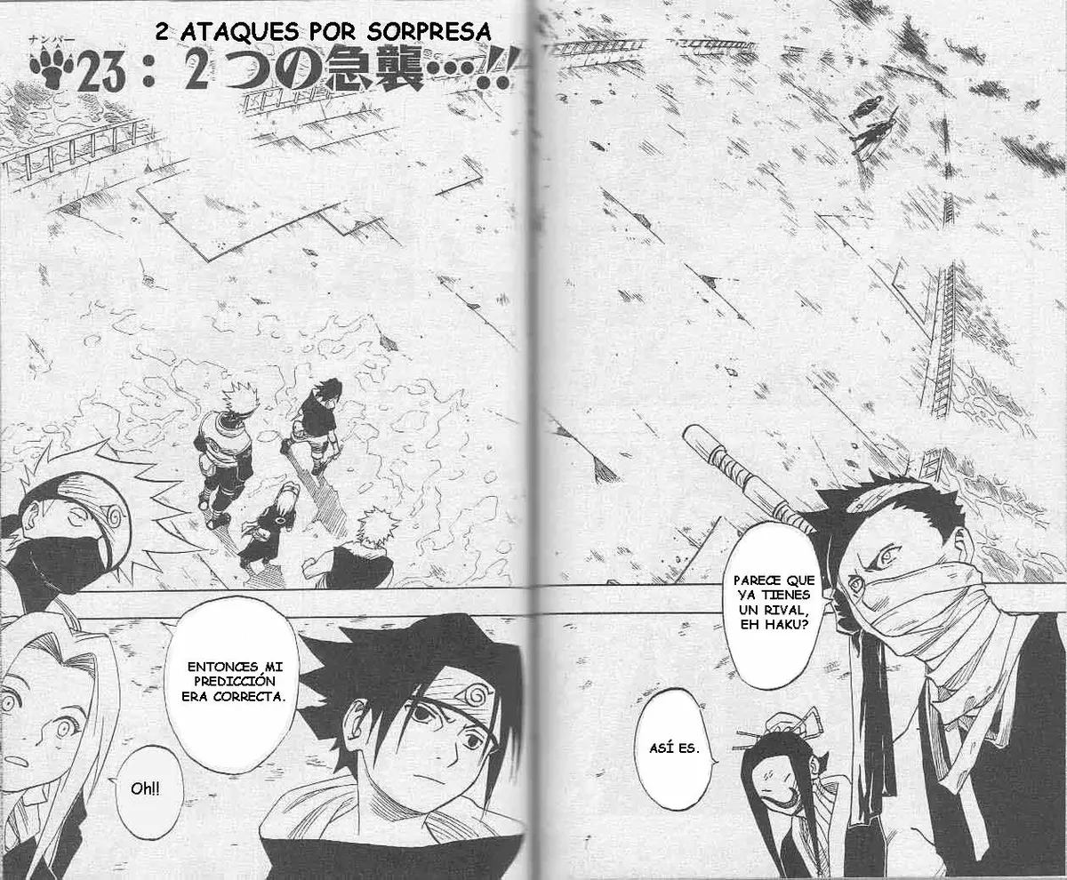Naruto Capítulo 23 en Línea - página 1