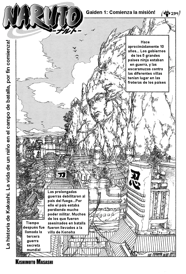 Naruto Capítulo 239 en Línea - página 1