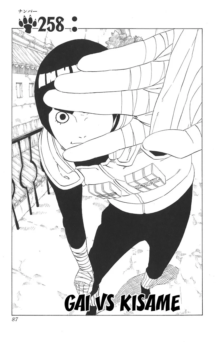Naruto Capítulo 258 en Línea - página 1