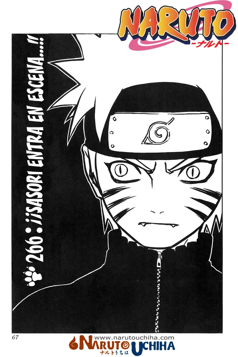 Naruto Capítulo 266 en Línea - página 1