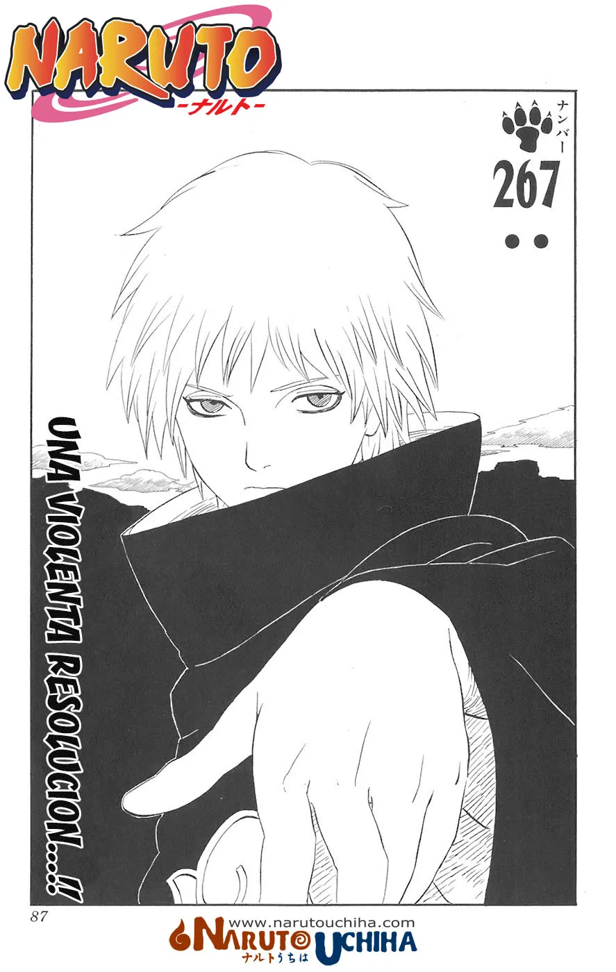 Naruto Capítulo 267 en Línea - página 1