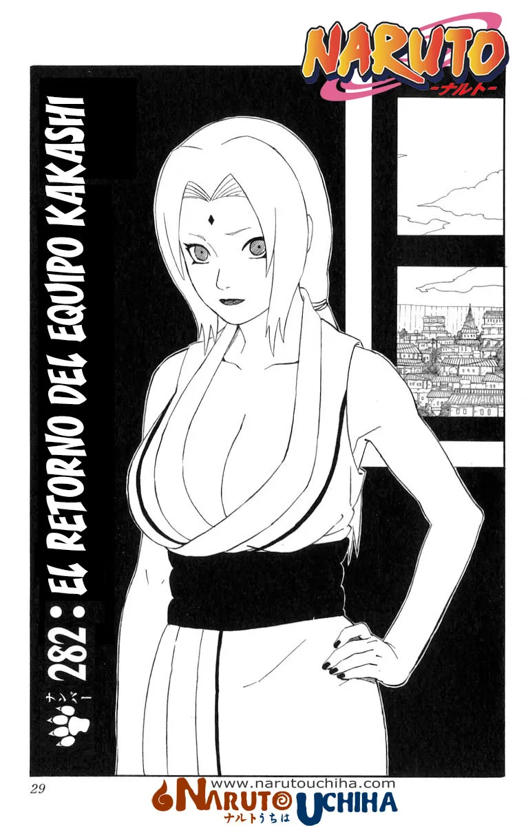 Naruto Capítulo 282 en Línea - página 1