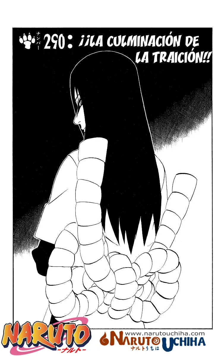 Naruto Capítulo 290 en Línea - página 1