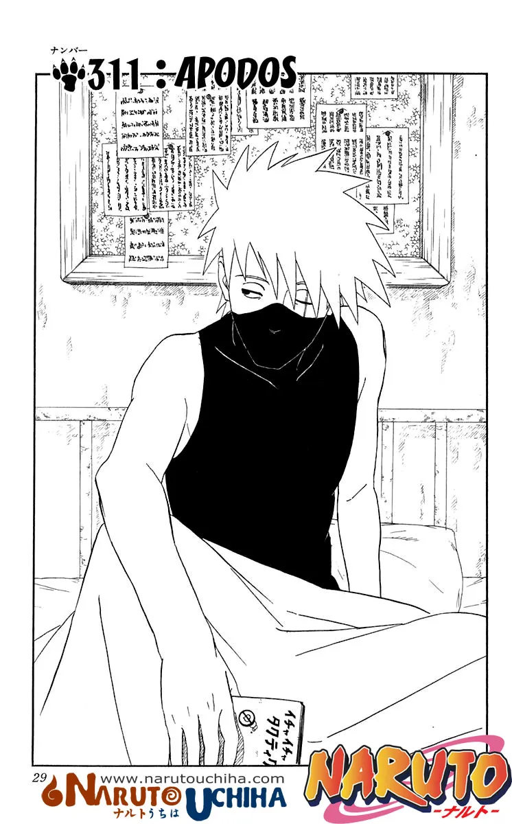 Naruto Capítulo 311 en Línea - página 1