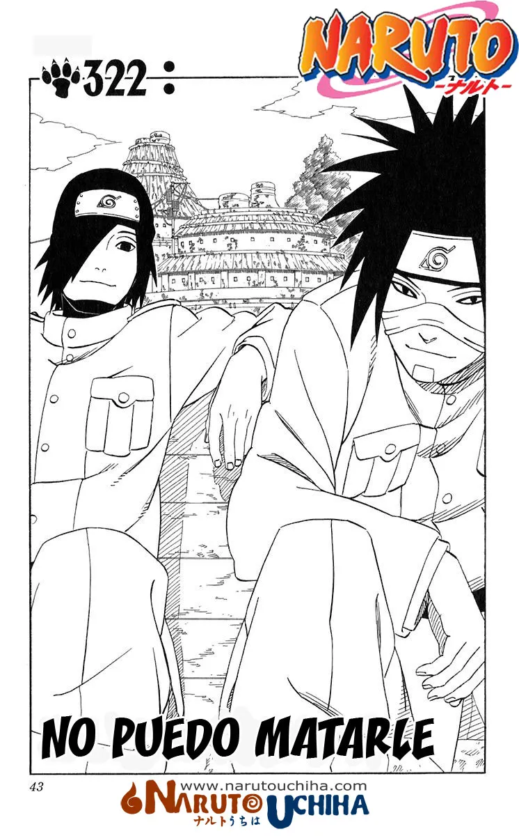 Naruto Capítulo 322 en Línea - página 1