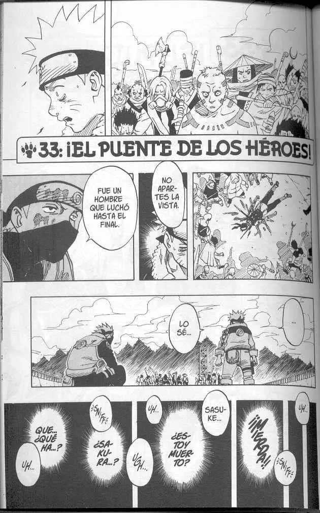 Naruto Capítulo 33 en Línea - página 1