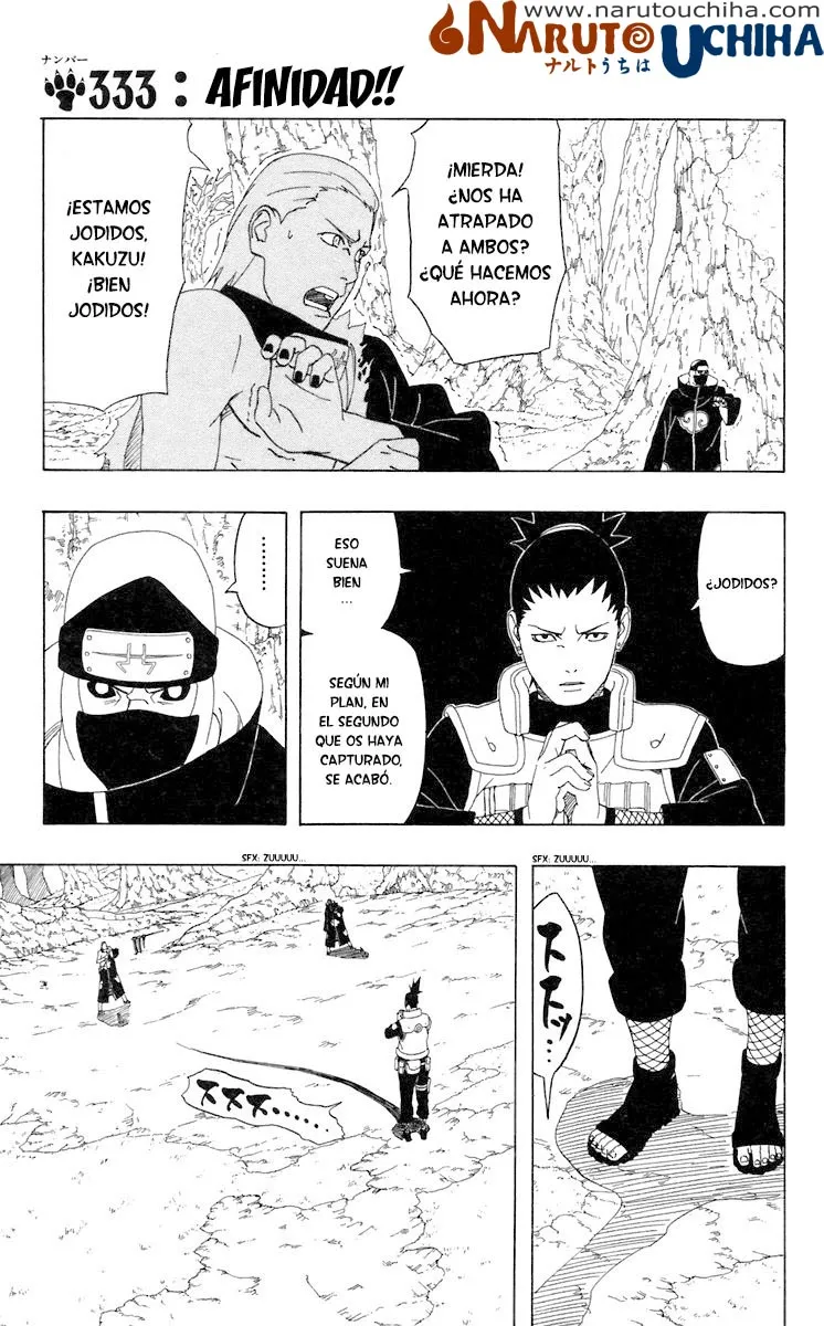 Naruto Capítulo 333 en Línea - página 1