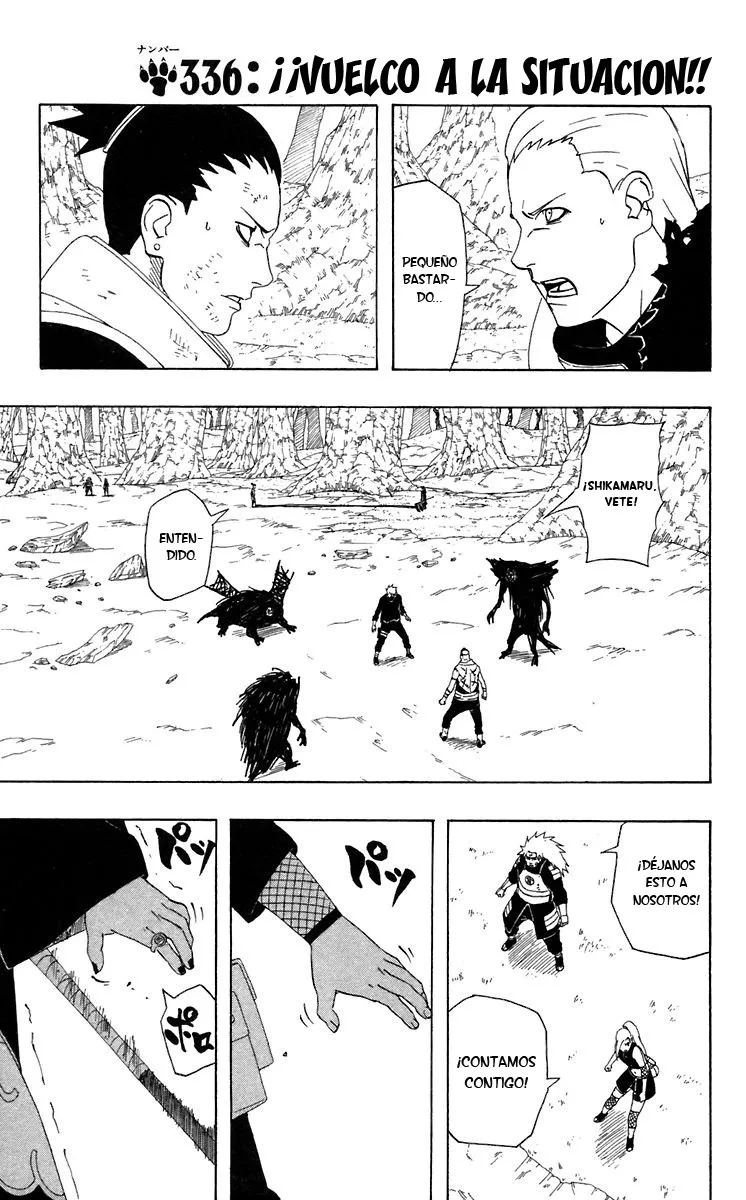 Naruto Capítulo 336 en Línea - página 1