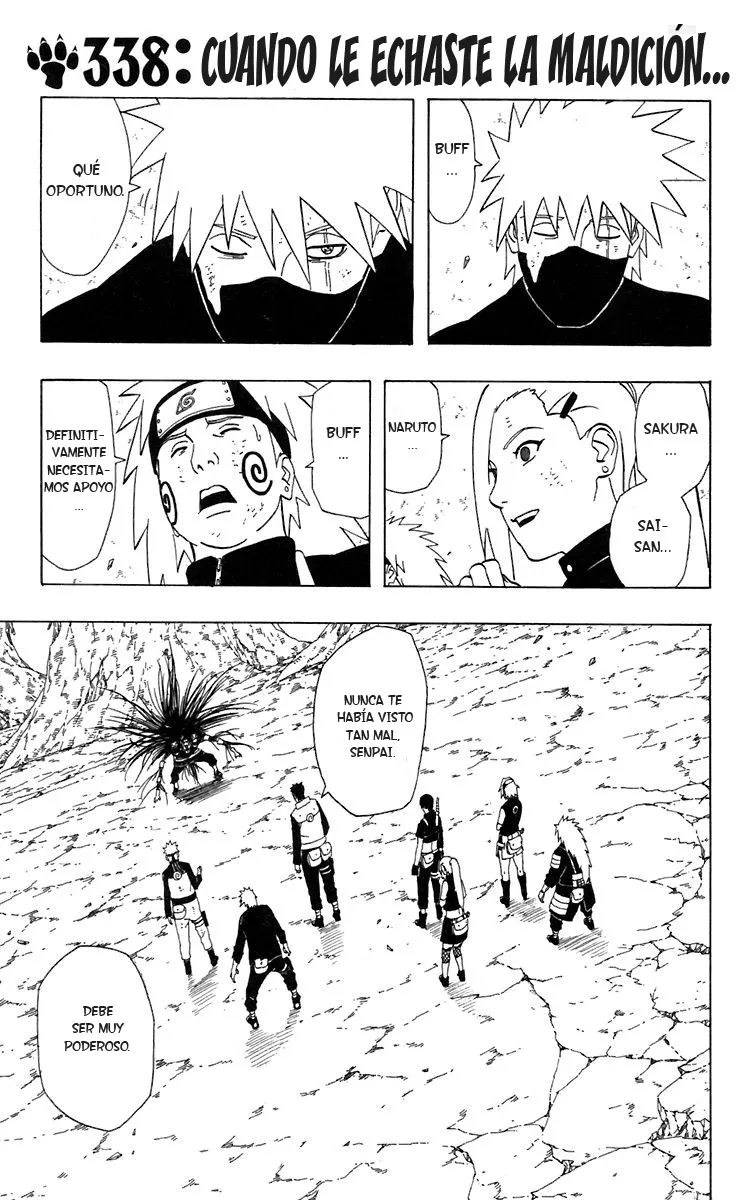Naruto Capítulo 338 en Línea - página 1