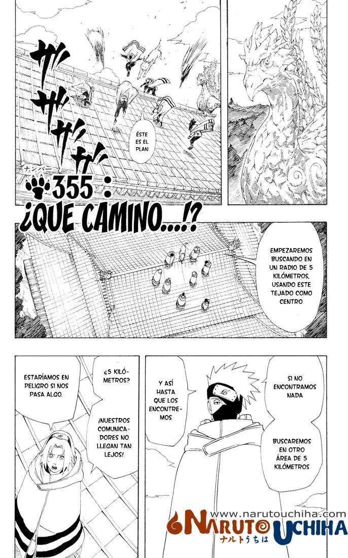 Naruto Capítulo 355 en Línea - página 1