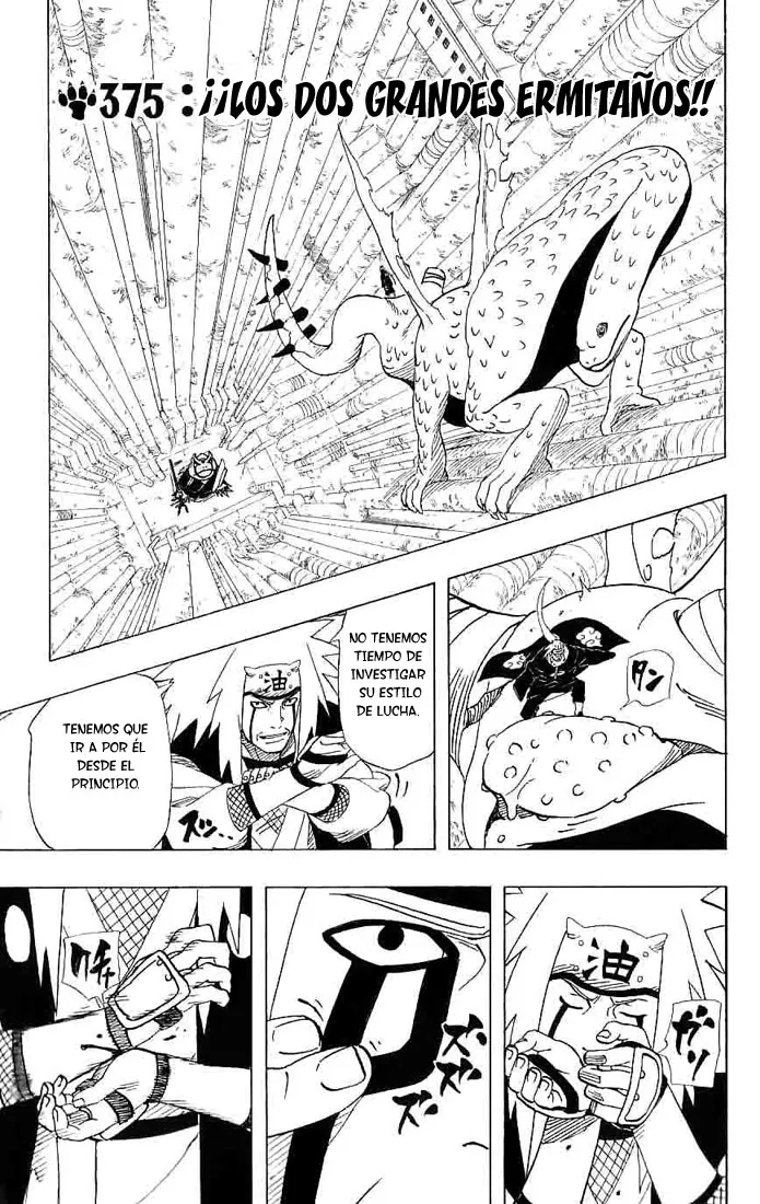 Naruto Capítulo 375 en Línea - página 1