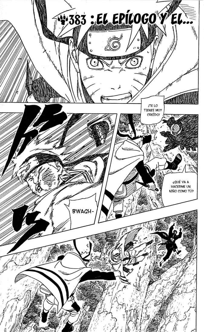 Naruto Capítulo 383 en Línea - página 1