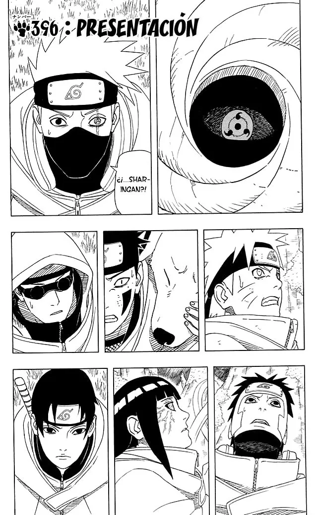 Naruto Capítulo 396 en Línea - página 1