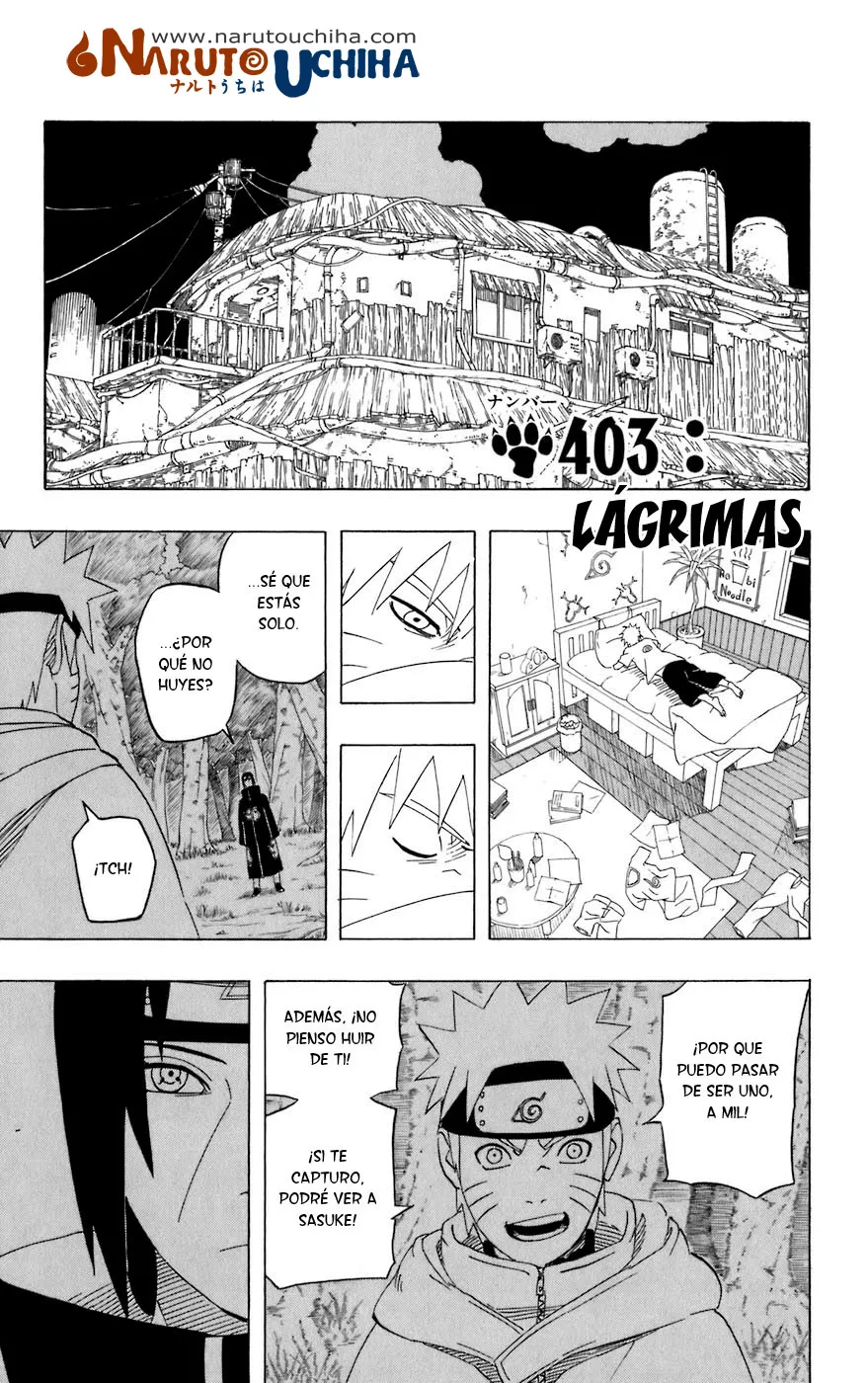 Naruto Capítulo 403 en Línea - página 1