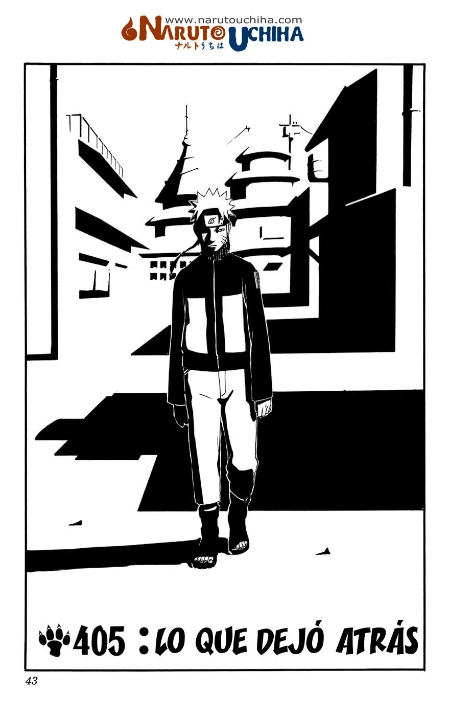 Naruto Capítulo 405 en Línea - página 1