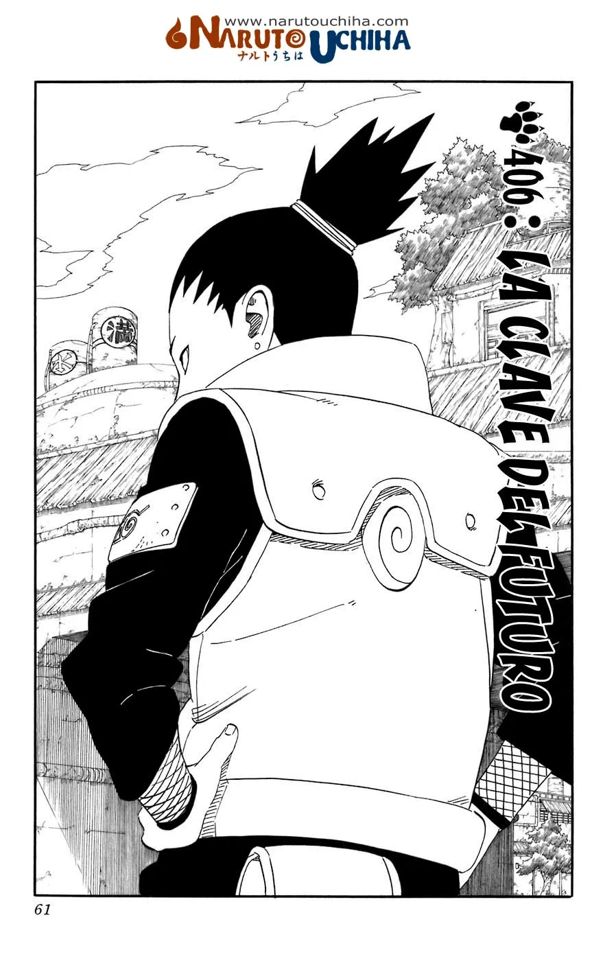 Naruto Capítulo 406 en Línea - página 1