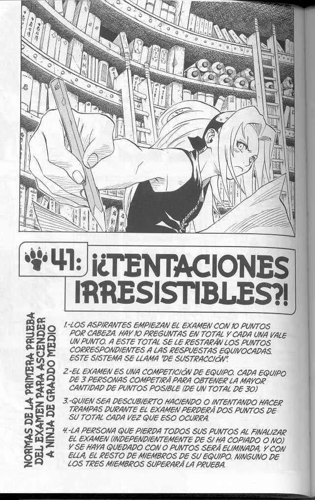 Naruto Capítulo 41 en Línea - página 1