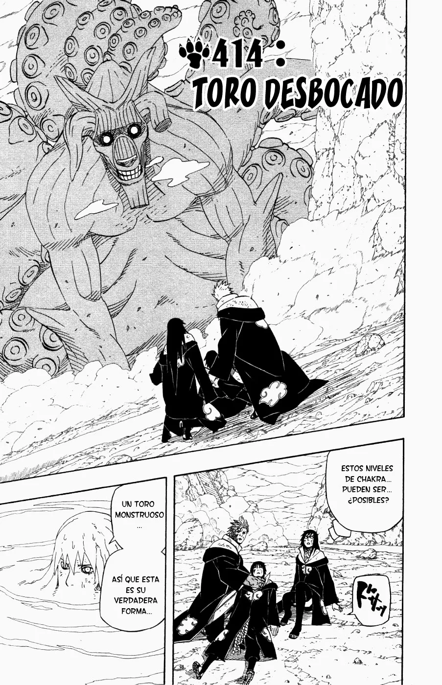 Naruto Capítulo 414 en Línea - página 1