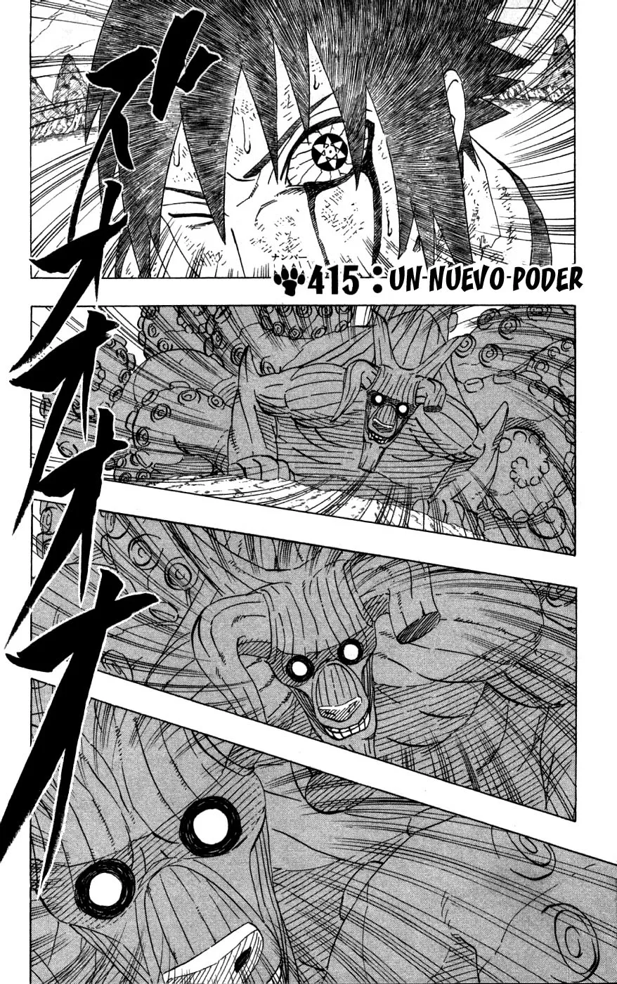 Naruto Capítulo 415 en Línea - página 1