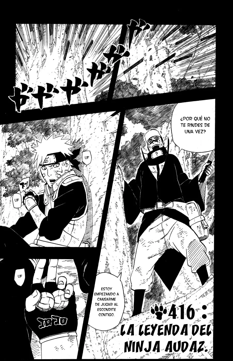 Naruto Capítulo 416 en Línea - página 1