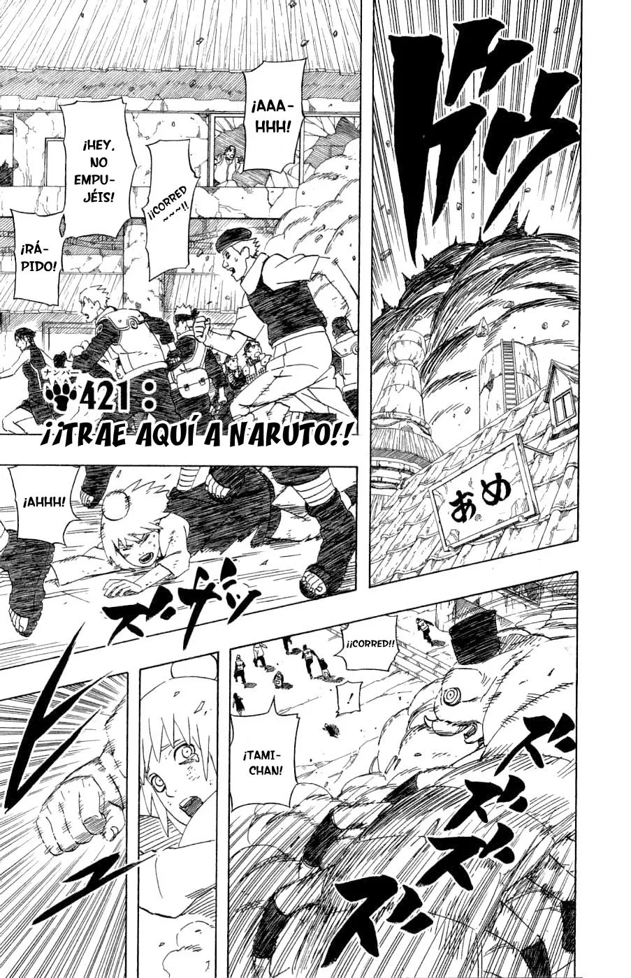 Naruto Capítulo 421 en Línea - página 1