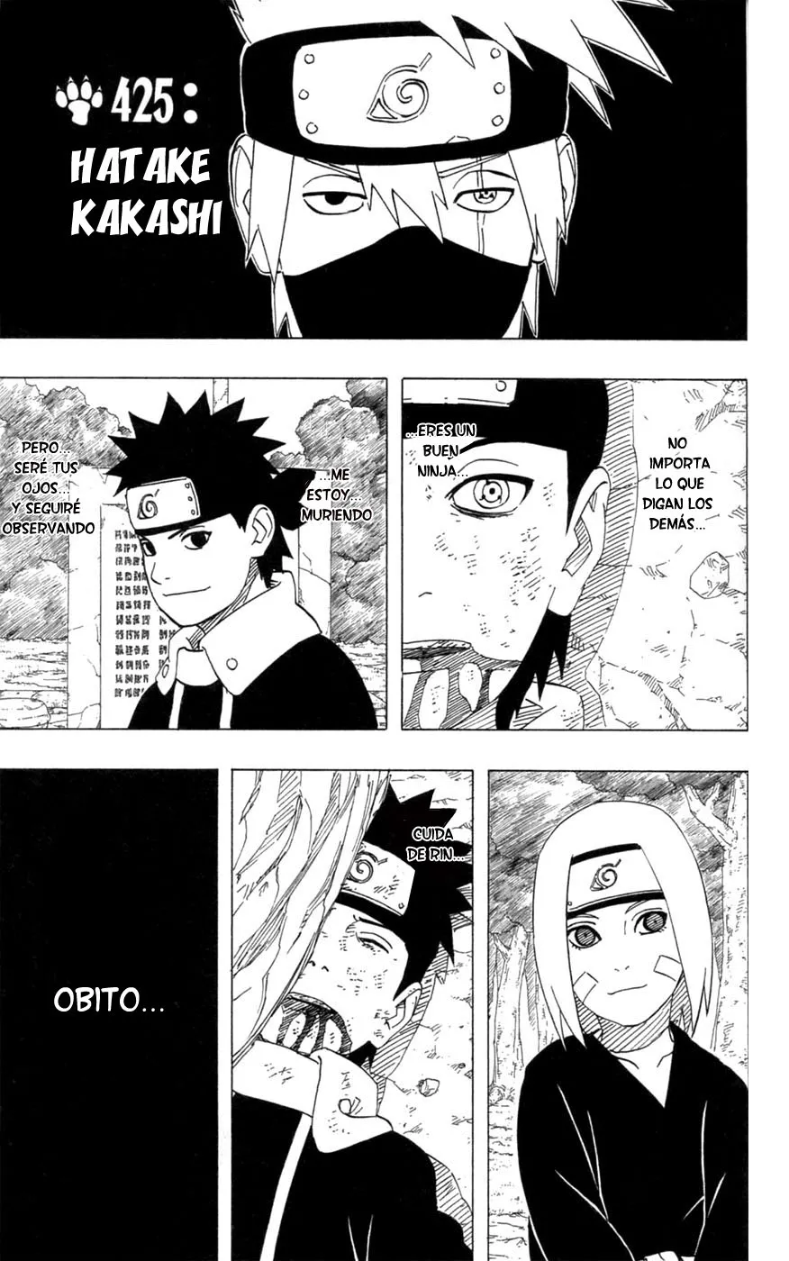 Naruto Capítulo 425 en Línea - página 1