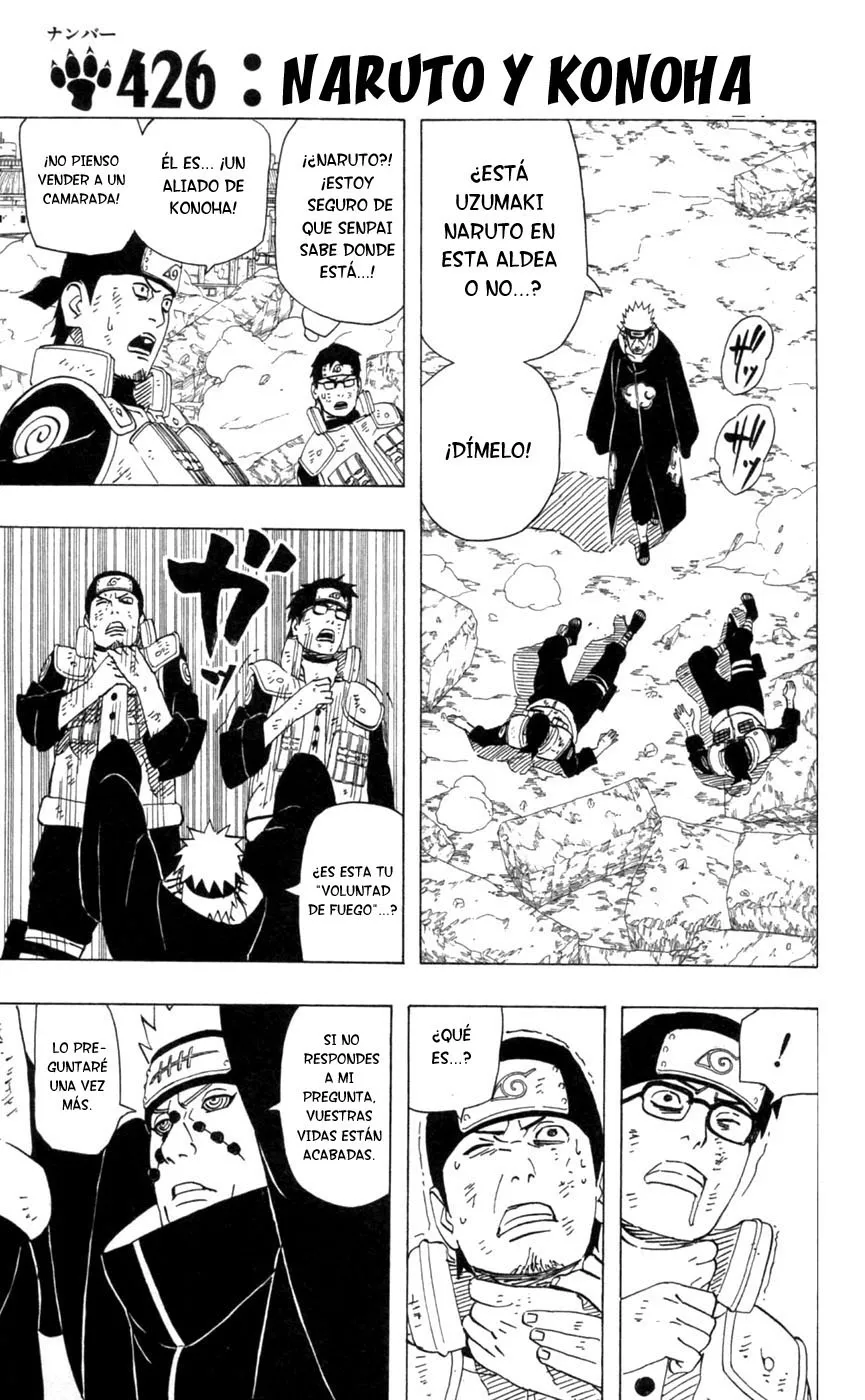 Naruto Capítulo 426 en Línea - página 1