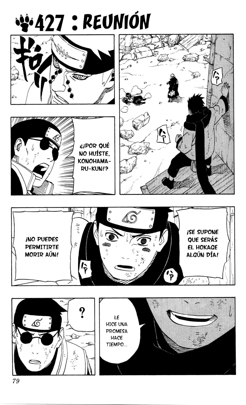 Naruto Capítulo 427 en Línea - página 1