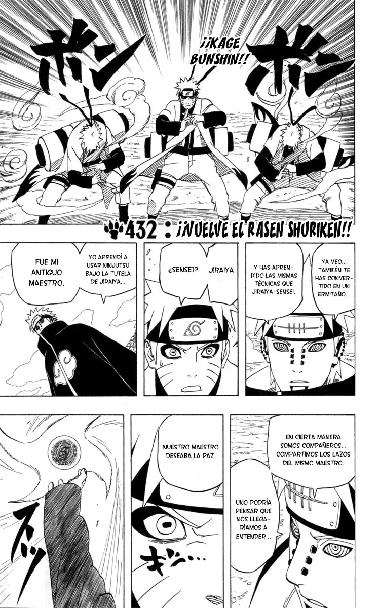 Naruto Capítulo 432 en Línea - página 1