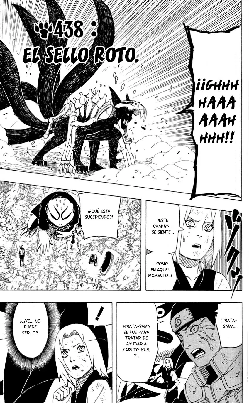 Naruto Capítulo 438 en Línea - página 1