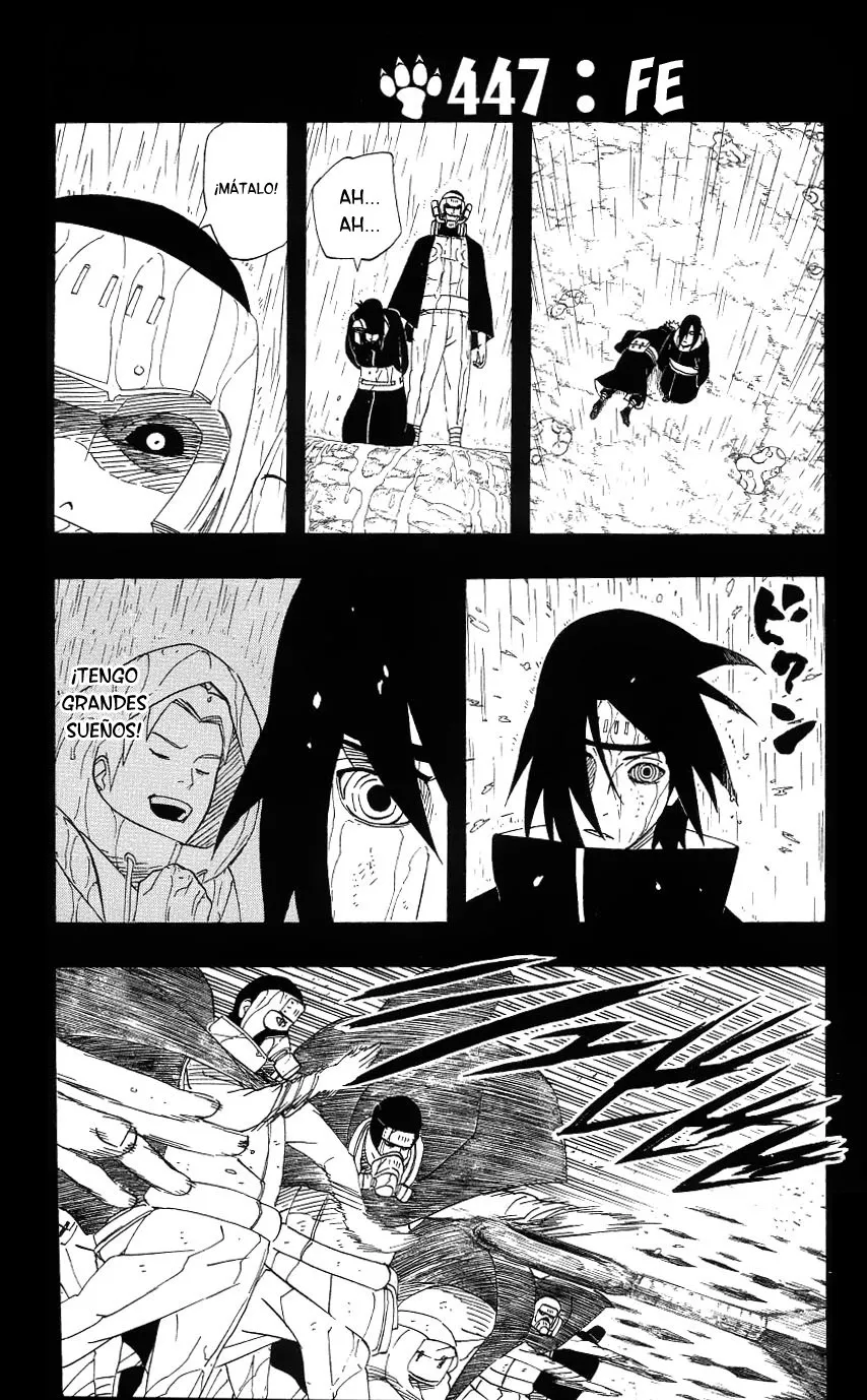 Naruto Capítulo 447 en Línea - página 1