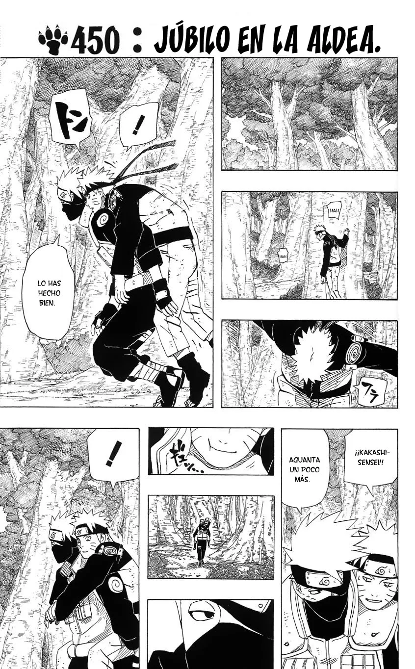 Naruto Capítulo 450 en Línea - página 1