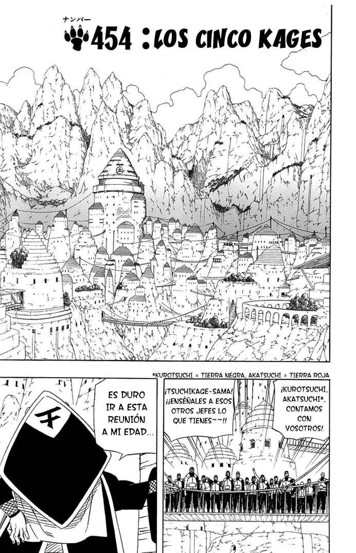 Naruto Capítulo 454 en Línea - página 1