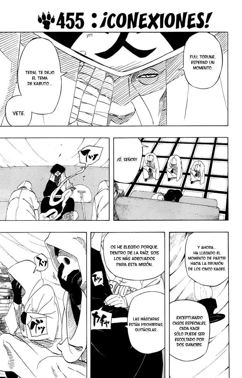 Naruto Capítulo 455 en Línea - página 1