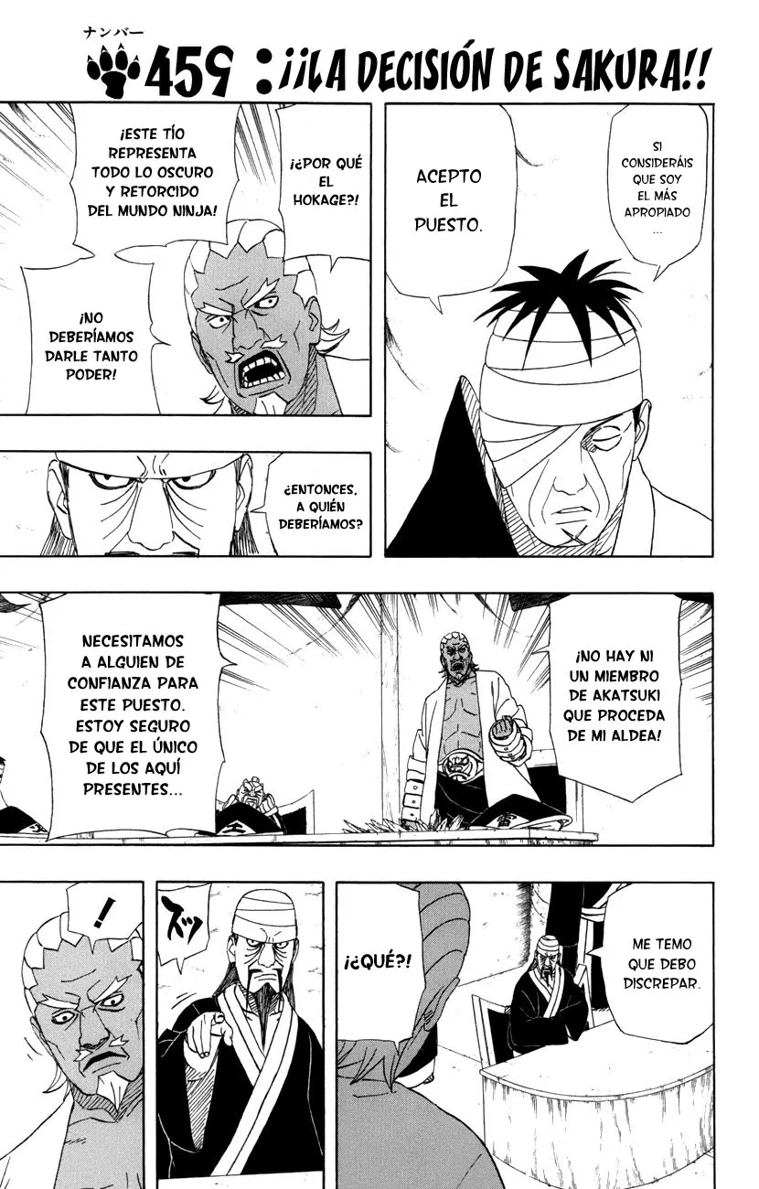 Naruto Capítulo 459 en Línea - página 1