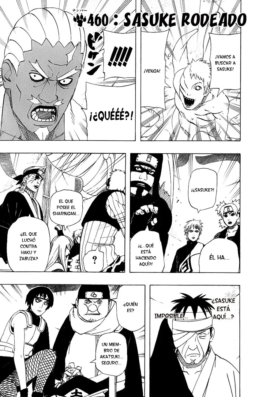 Naruto Capítulo 460 en Línea - página 1
