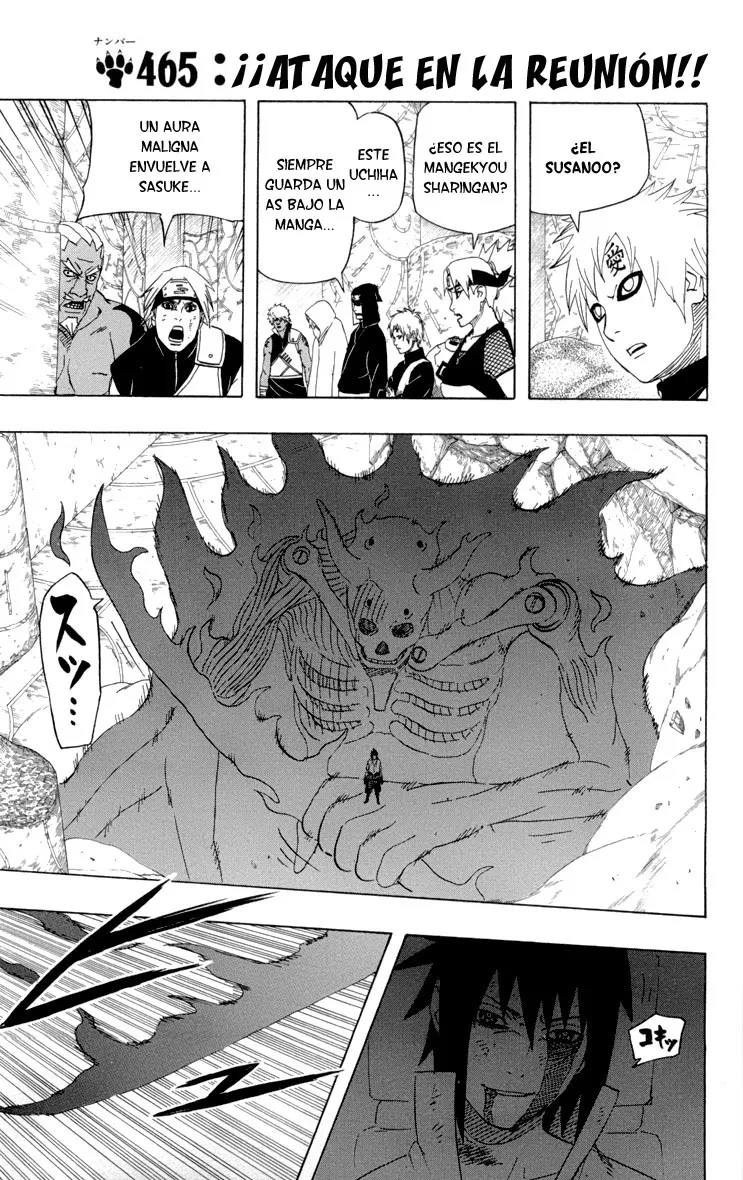 Naruto Capítulo 465 en Línea - página 1
