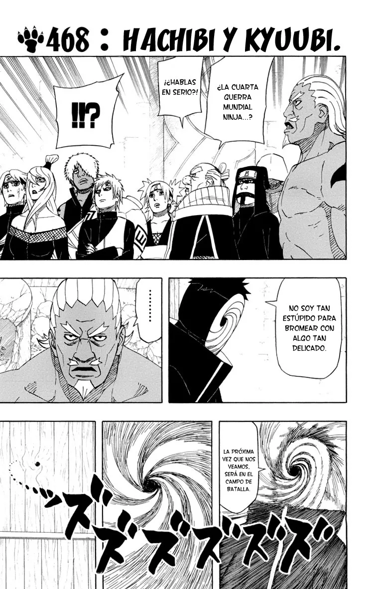 Naruto Capítulo 468 en Línea - página 1