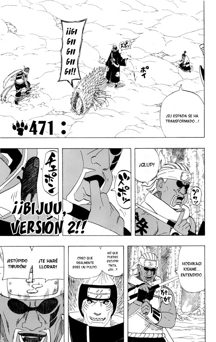 Naruto Capítulo 471 en Línea - página 1