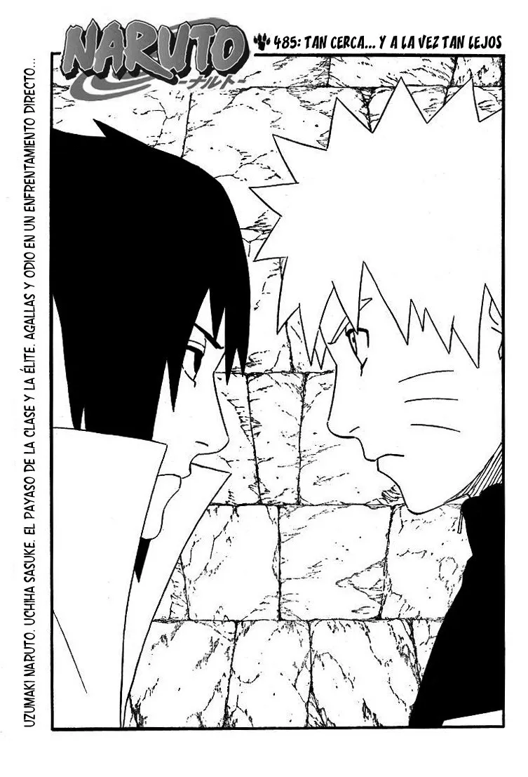 Naruto Capítulo 485 en Línea - página 1