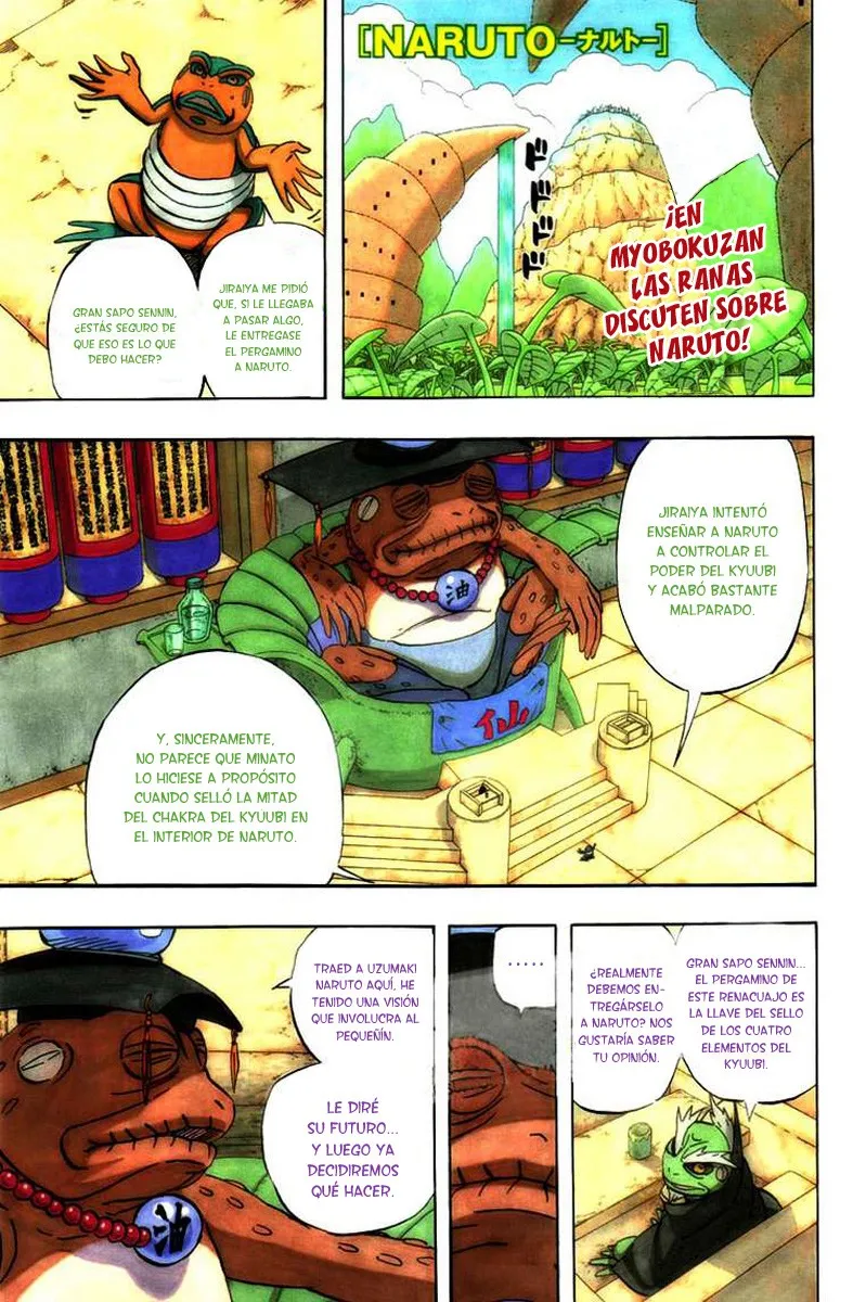 Naruto Capítulo 489 en Línea - página 1