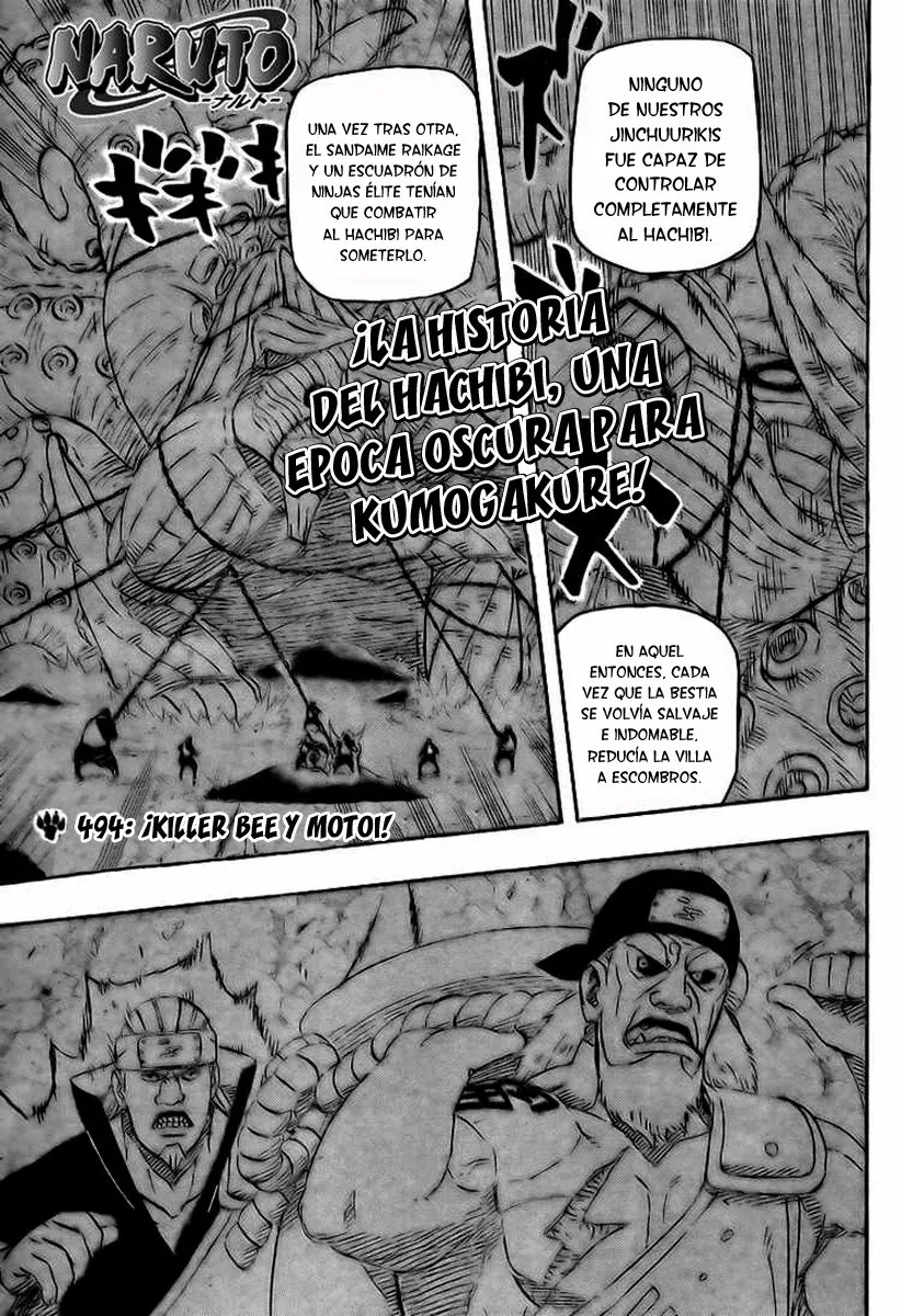 Naruto Capítulo 494 en Línea - página 1