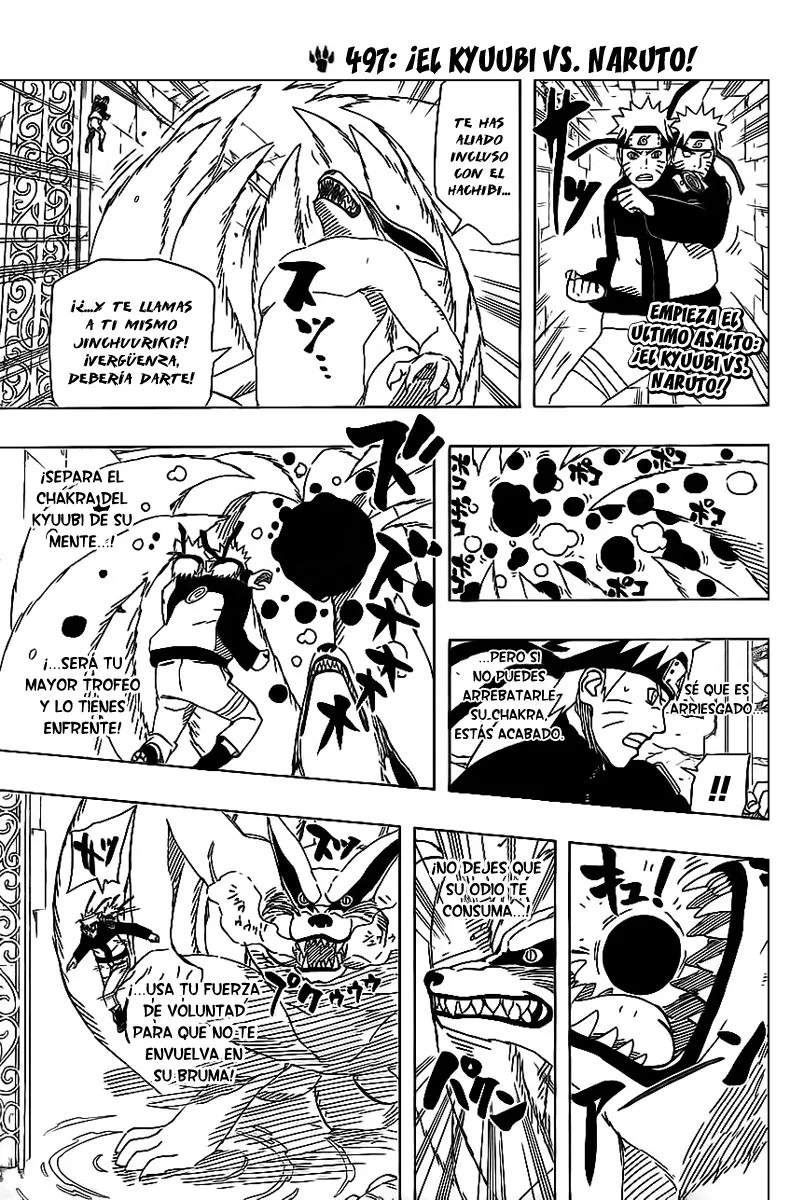 Naruto Capítulo 497 en Línea - página 1