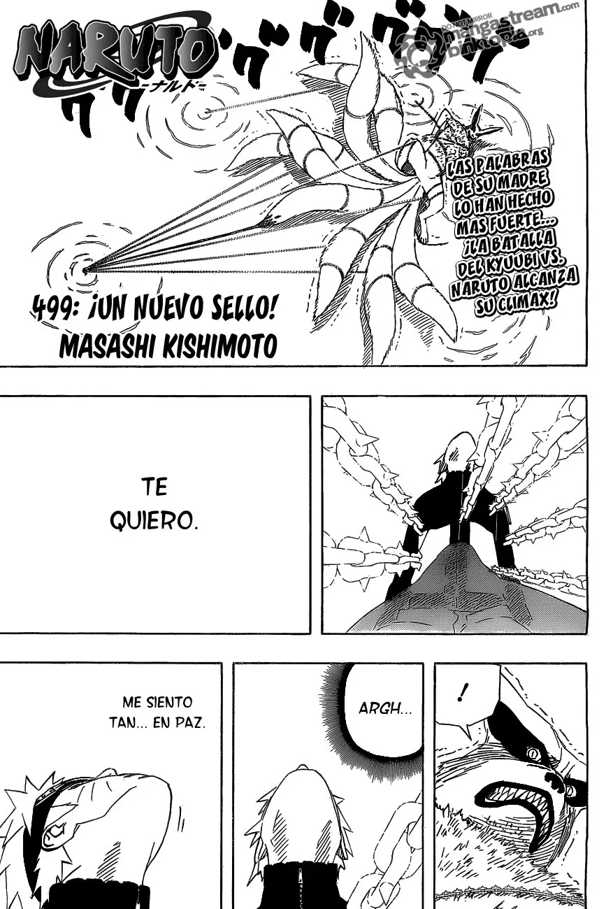 Naruto Capítulo 499 en Línea - página 1