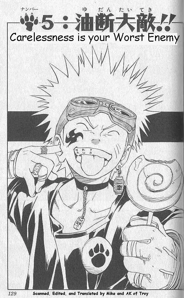 Naruto Capítulo 5 en Línea - página 1