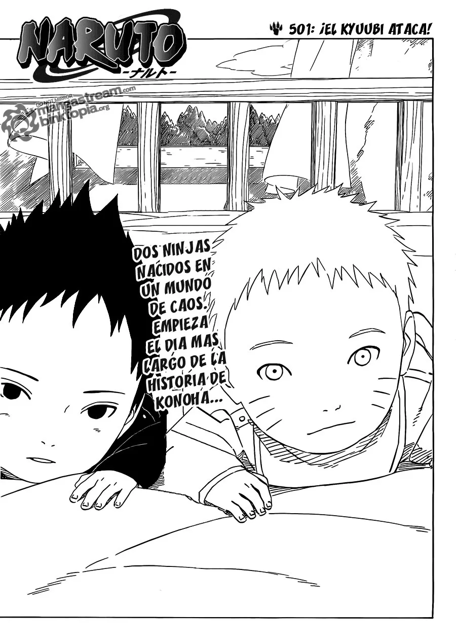 Naruto Capítulo 501 en Línea - página 1