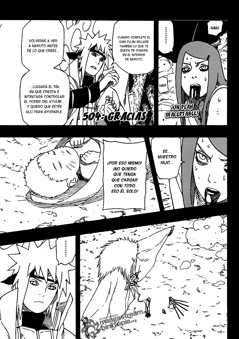 Naruto Capítulo 504 en Línea - página 1