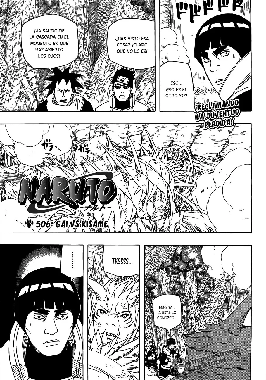 Naruto Capítulo 506 en Línea - página 1